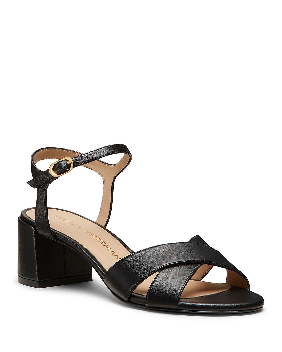 Stuart Weitzman Women's Dayna Block 50 Sandals