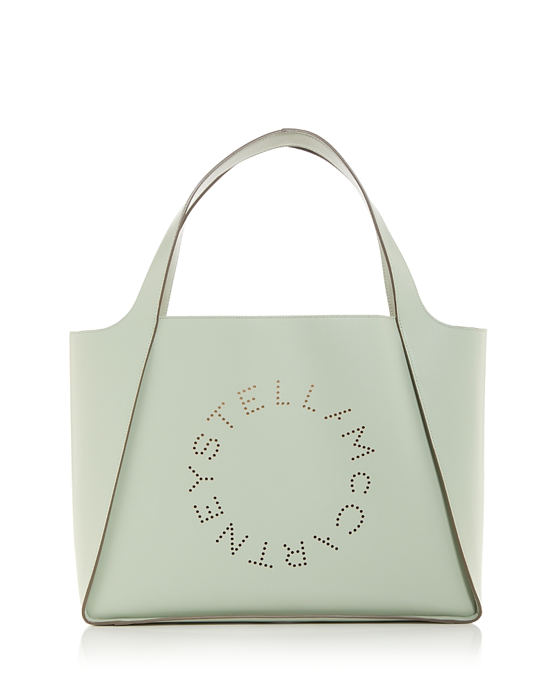 Shop Stella Mccartney Circle Logo Tote