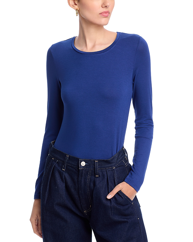 MAJESTIC CREWNECK LONG SLEEVE TEE