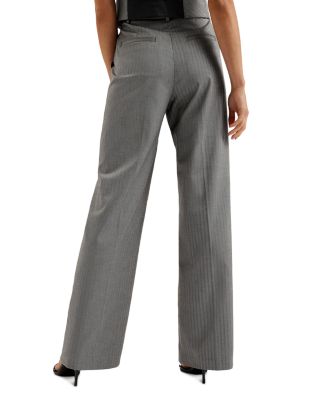 Koa Metallic Pinstriped Pants