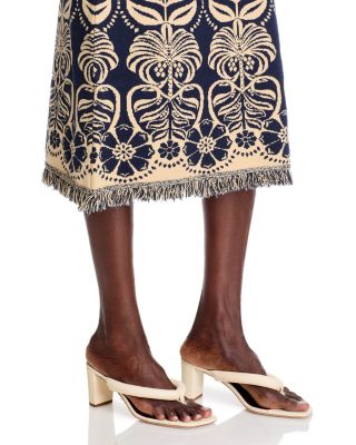 Ainika Tropical Splendor Midi Skirt