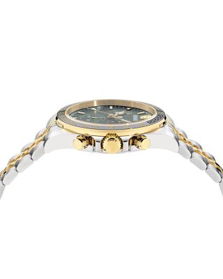 Greca Chrono Wave Chronograph Watch, 43mm