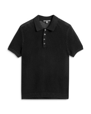 Tapia Wool and Linen Polo Shirt