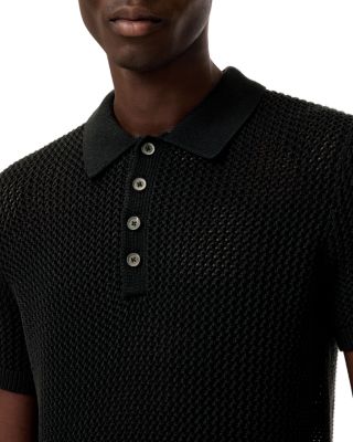 Tapia Wool and Linen Polo Shirt