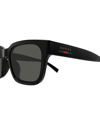 Lines Square Sunglasses, 55mm