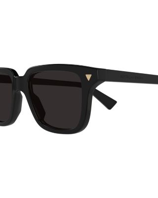 Triangle Stud Square Sunglasses, 50mm