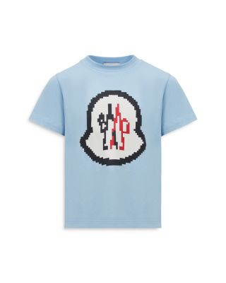 Moncler - Boys' Pixel Logo Cotton Tee - Big Kid