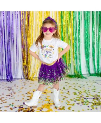Girls' Mardi Gras Confetti Tutu - Little Kid, Big Kid