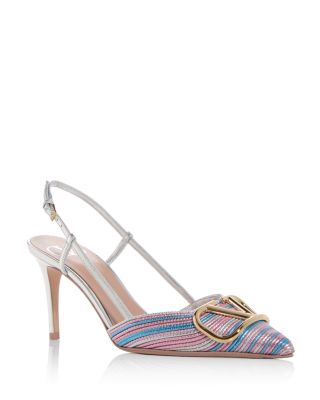 Valentino Garavani - Women's VLogo Slingback Pumps