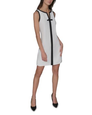 Split V Neck Sleeveless Dress