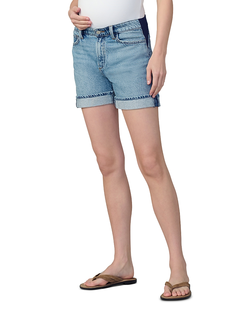 JOE'S JEANS THE JOEY JEAN MATERNITY SHORTS IN COMPOSURE
