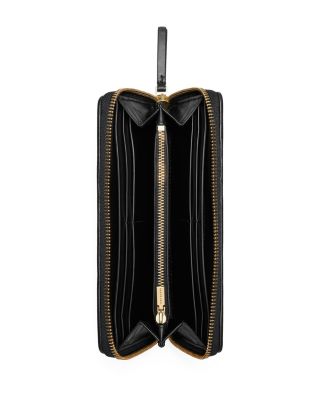 Kira Diamond Quilt Zip Continental Wallet