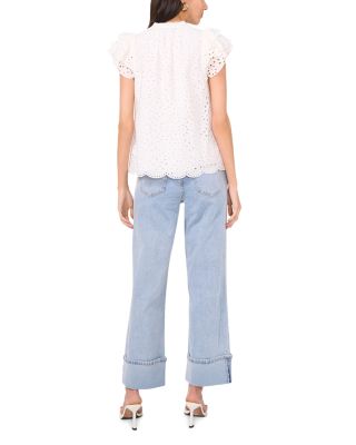 Flutter Sleeve Blouse