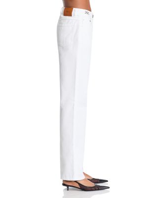 High Rise Jeans in White