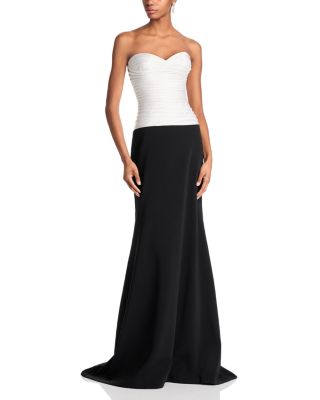 Sergio Hudson - Duchess Satin Column Dress