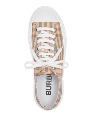 Women&#39;s Check Platform Sneakers