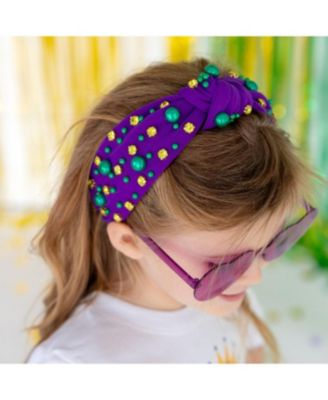  Girls' Mardi Gras Gemstone Headband - Little Kid, Big Kid