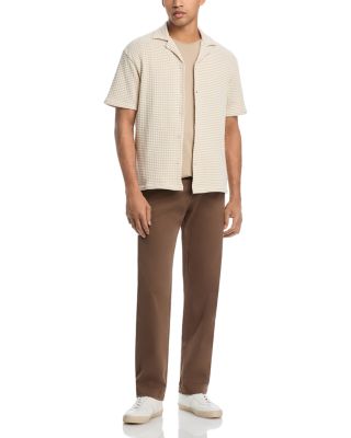 Short Sleeve Button Front Camp Shirt