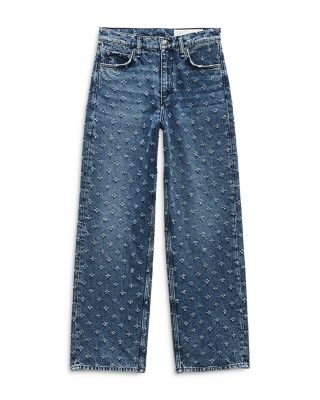 Shea High Rise Ankle Jeans in Vintage Tweed