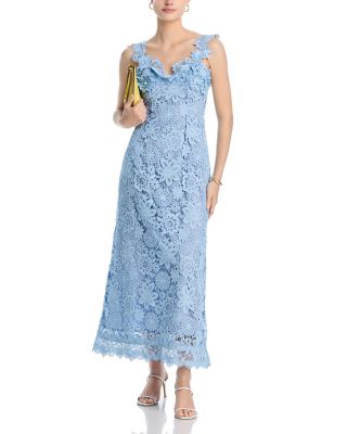 Orchid Lace Maxi Dress