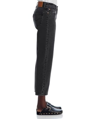 501 90s High Rise Straight Ankle Jeans in Smooth Operator