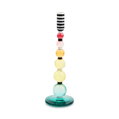 Mackenzie-Childs - Fairy Tale Small Glass Candlestick