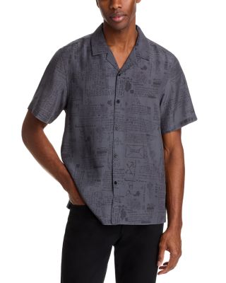 Ksubi - Versus Printed Short Sleeve Camp Shirt