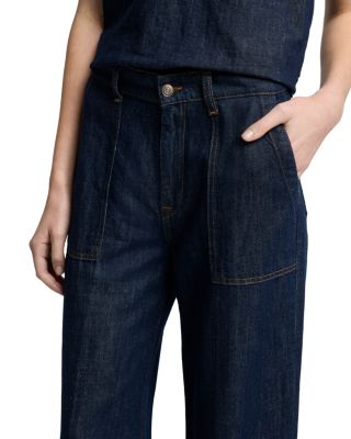 Lotta High Rise Jeans in Blueberry