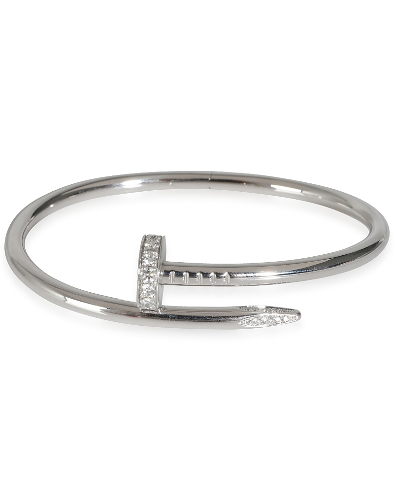 Pre-owned Pre-owned Cartier Cartier Juste Un Clou 18k White Gold Bracelet