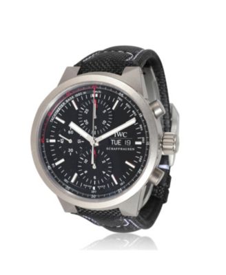 Pre-Owned IWC Schaffhausen - Titanium GST Rattrapante IW371537 46.00