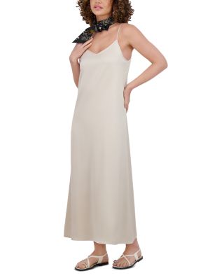 Satin A Line Slip Dress
