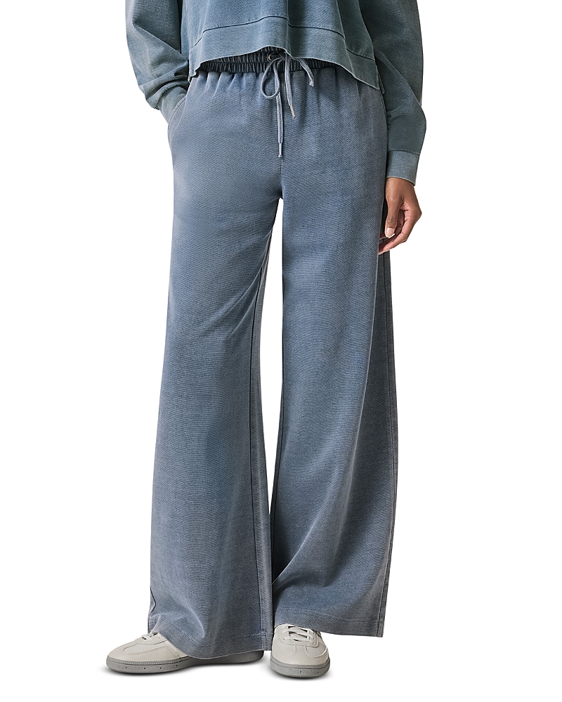 Splendid Indigo Cotton Blend Sweatpants In Indigo