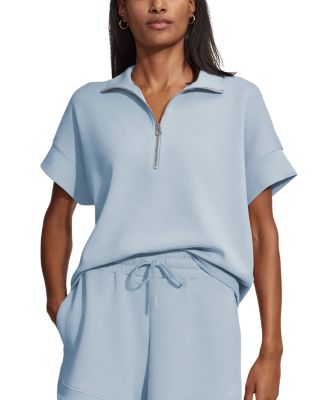 Short Sleeve Sweatshirt &amp; Atrium High Rise Shorts