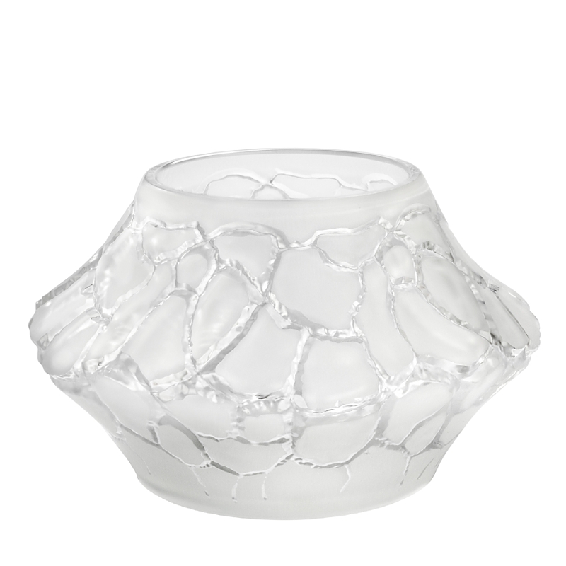 Lalique Crystal Caldera Small Votive Vase