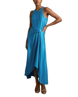 REISS - Micah Draped Occasion Dress