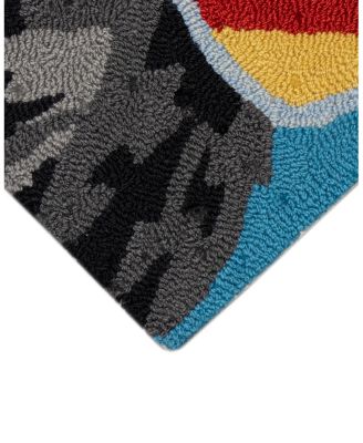 Liora Manne Frontporch Pickled Pups  Area Rug Collection