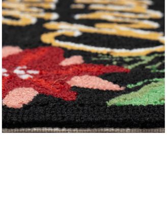 Liora Manne Frontporch Merry Christmas  Area Rug Collection
