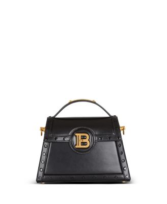 Balmain - Women's B-Buzz Dynasty Bag in Glazed Leather