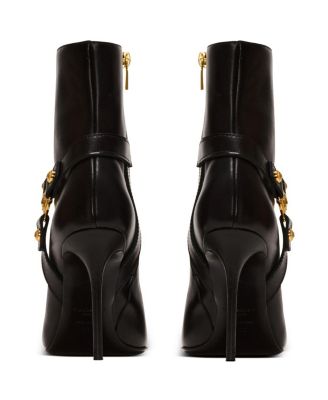 Women's Heeled Calfskin Eva Ankle Boots