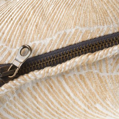 Ombre Silk & Linen Blend Jacquard Decorative Pillow, 13" x 22"