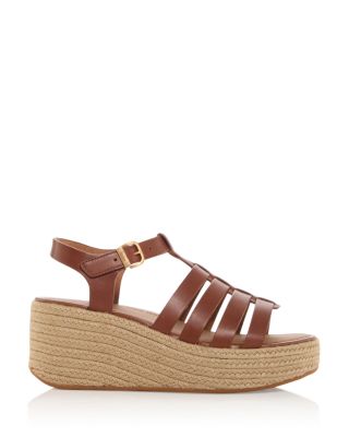 Women's Fisherman Espadrille Wedge Sandals
