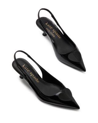 Women's Lover Slingback Kitten Heel Pumps