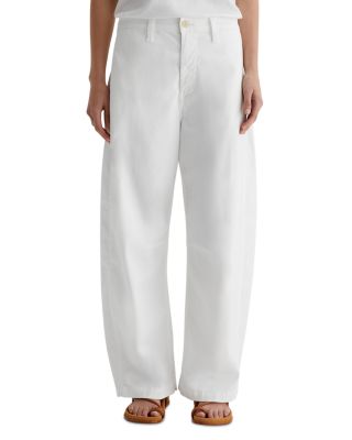 High Rise Barrel Leg Pants