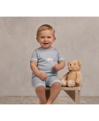 Boys' Knit Teddy Bear Set - Baby, Little Kid