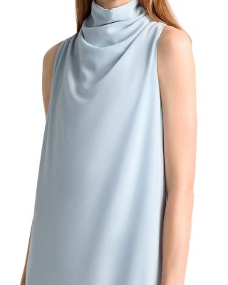 Noor Silk Turtleneck Dress