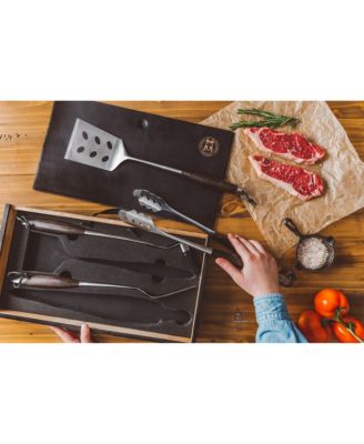 BBQ Ash 4-Piece Grill Set