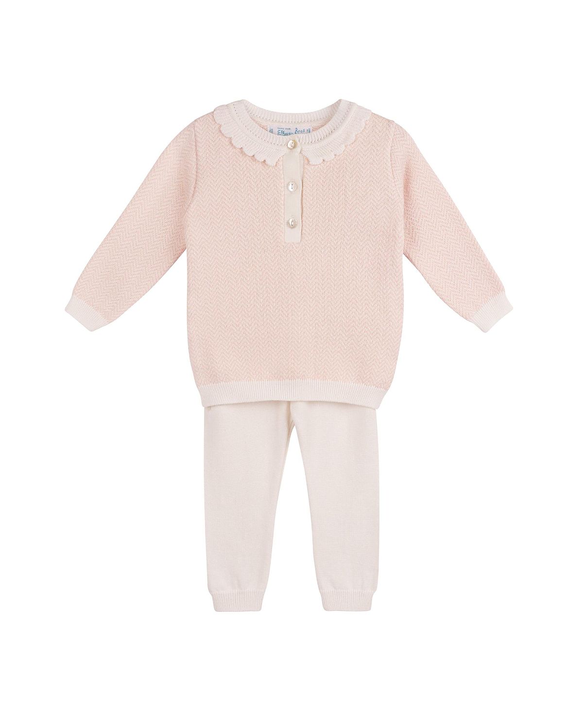 Feltman Brothers Girls' Chevron Knit Set - Baby, Little Kid