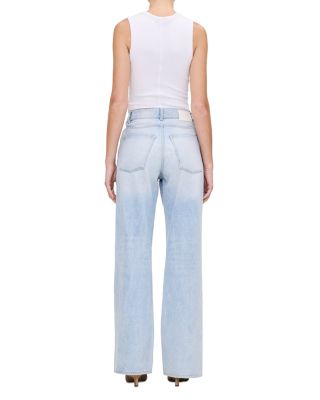 Desi High Rise Bootcut Jeans in Blue Mist