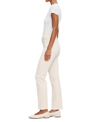 Halle High Rise Straight Leg Instasculpt Jeans in Ecru