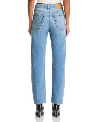 Harlow Mid Rise Ankle Jeans in Orian 